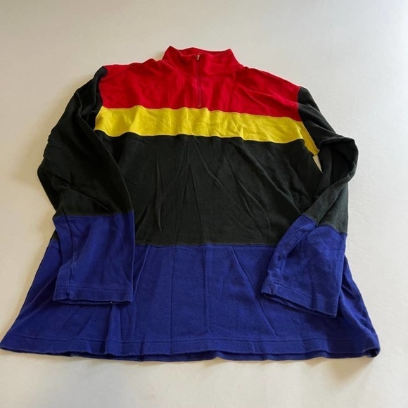 Jones New York Sport Colorblock half zip top M - Picture 1 of 7